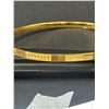 Image 3 : Gold Plated Bangle, Marked 18k