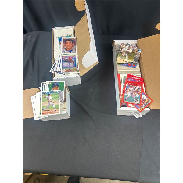 3 Boxes of 1980's and 90's Baseball Trading Cards, Upper Deck Etc.