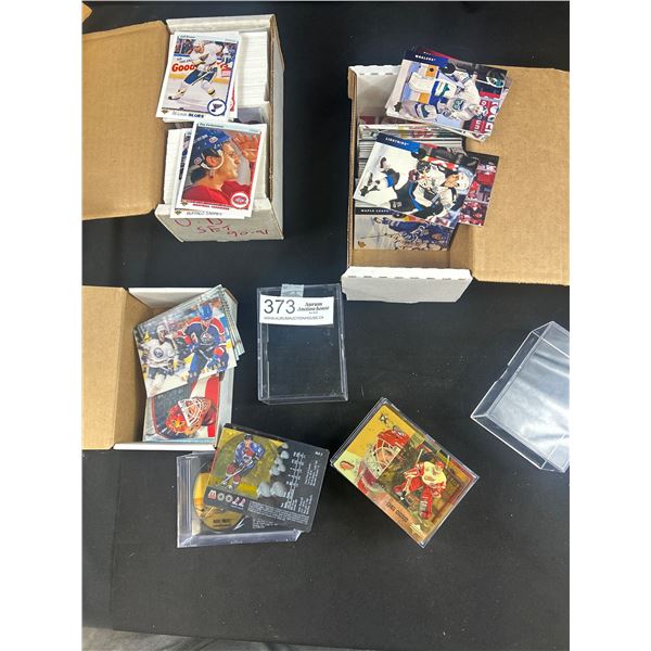 Nice Lot of 1990's Hockey Trading Cards Holograms etc.