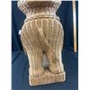 Image 4 : Very Nice 21" Tall x 28" Long Wicker Elephant
