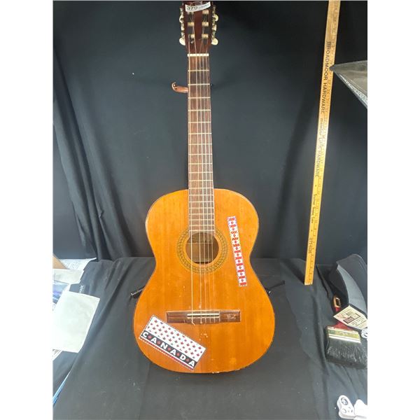 Vintage Regent Guitar With Stand