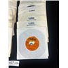 Image 3 : Lot of Over 40 1960's 45 Records