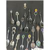 Image 5 : Lot Over 50 Souvenier Spoons  Disney Enamel ETC..