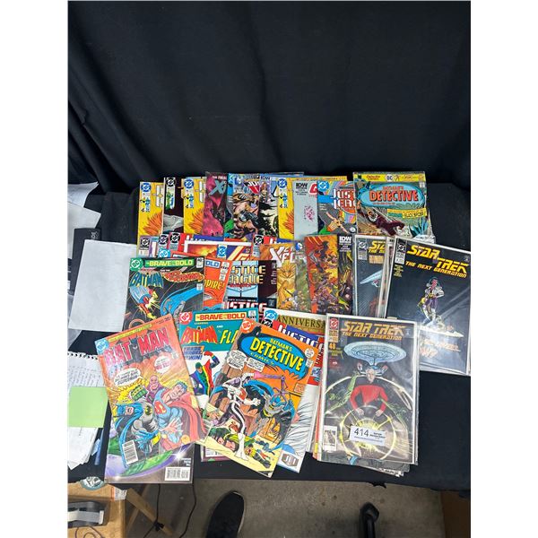 Over 40 Comics Some in Bag
