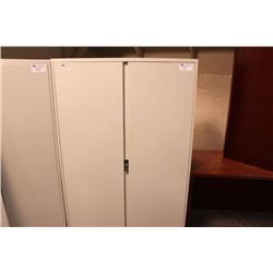 Grey 2 Door Storage Cabinet