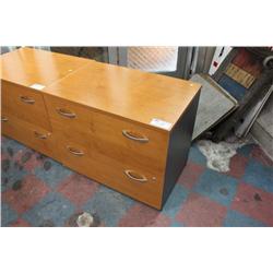 Cherry 2 Drawer Lateral File Cabinet