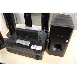 Pioneer Sx-217 Receiver With Surround Speakers