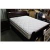 Image 1 : Mahogany Queen Anne Bedroom Suite With Box Spring