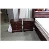 Image 2 : Mahogany Queen Anne Bedroom Suite With Box Spring