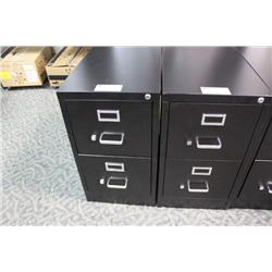 Black 2 Dr. Vertical Cabinet