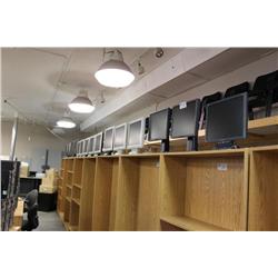 Large Of Lot Of Flat Panel Monitors