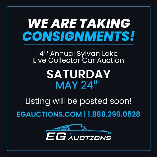WE ARE TAKING CONSIGNMENTS!