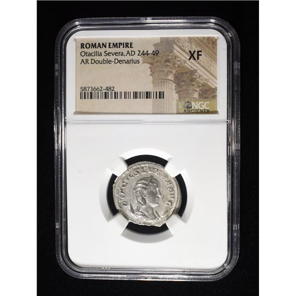 AD 244-49 OCTACILIA SEVERA NGC XF