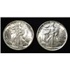 Image 1 : 1943, 1945 WALKING LIBERTY HALF DOLLARS BU