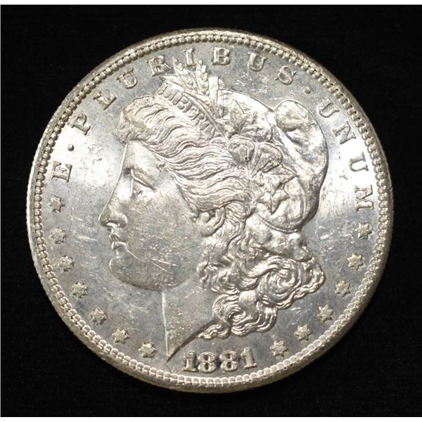 1881-S MORGAN DOLLAR BU