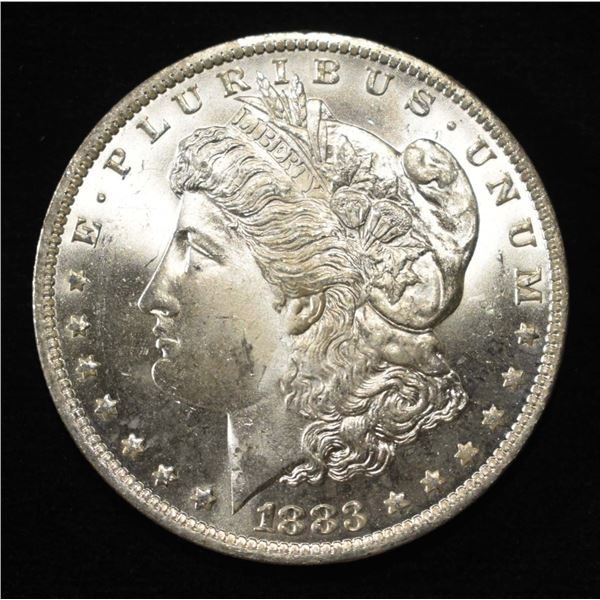 1883-O MORGAN DOLLAR CH BU