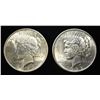 Image 1 : 1922, 23 PEACE DOLLARS