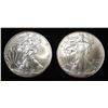 Image 1 : 2010 & 2011 AMERICAN SILVER EAGLES