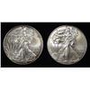 Image 1 : 2014 & 2015 AMERICAN SILVER EAGLES