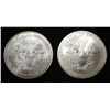 Image 2 : 2014 & 2015 AMERICAN SILVER EAGLES