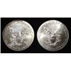 Image 2 : 2016 & 2017 AMERICAN SILVER EAGLES