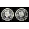 Image 2 : (2) 2020 1 OZ .999 SILVER NIUE OWL ROUNDS