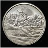Image 1 : 2023 1.5 OZ SKIING SANTA .999 SILVER ROUND