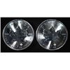 Image 1 : (2) 2023 1 OZ .9999 SILVER CANADA MAPLE ROUNDS