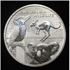 Image 1 : 2 OZ .9999 SILVER $2 AUSTRALIAN WILDLIFE ROUND