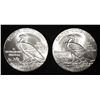 Image 2 : (2) 1 OZ .999 SILVER INDIAN HEAD ROUNDS