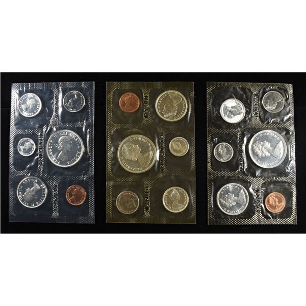 1964-1966 CANADIAN SILVER PR LIKE SETS
