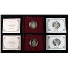 Image 1 : (4) 1982 WASHINGTON HALF DOLLAR (2) PR, (2) UNC