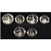 Image 2 : (3) 1986 STATUE OF LIBERTY COMMEM 2 COIN SET