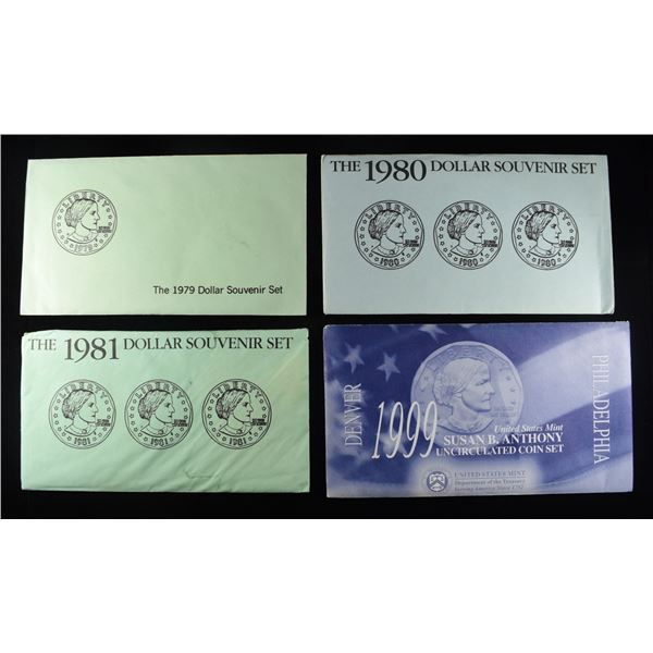 1979-81, 99 SBA DOLLAR SETS