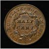 Image 2 : 1828 13 STARS HALF CENT AU/BU