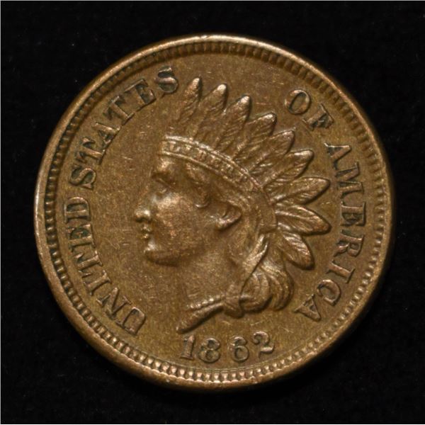 1862 INDIAN CENT AU