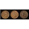Image 1 : 1901, 1902, 1906 INDIAN CENTS AU/BU