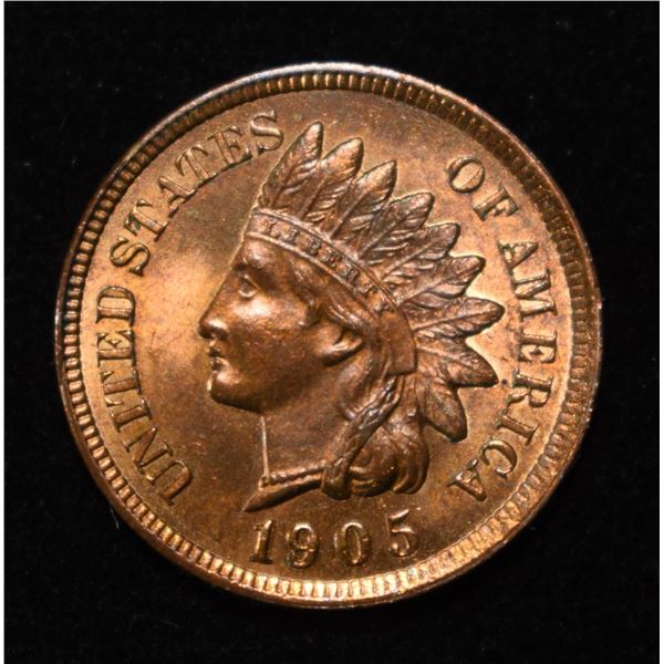 1905 INDIAN CENT CH BU RED