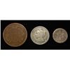 Image 1 : 1867 2C, 1866 3C SILVER, 1858 3C NICKEL