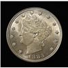 Image 1 : 1883 NO CENTS LIBERTY V NICKEL GEM BU
