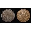 Image 1 : 1864 & 1865 2 CENT PIECES AU