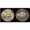Image 2 : 1950 PROOF & 1950-D BU JEFFERSON NICKELS