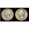 Image 1 : 1932-D,S WASHINGTON QUARTERS GOOD