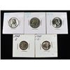Image 1 : (3) WASHINGTON QUARTER & (2) MERCURY DIME
