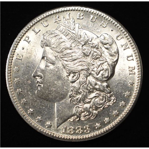 1883-S MORGAN DOLLAR BU