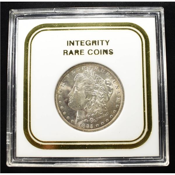 1885-O MORGAN DOLLAR XF/AU