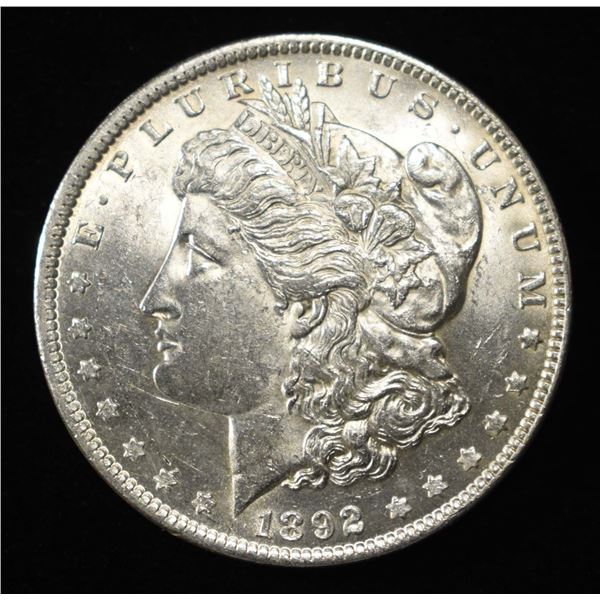 1892 MORGAN DOLLAR CH BU