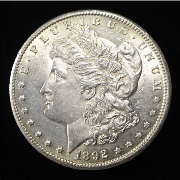 1892-CC MORGAN DOLLAR BU