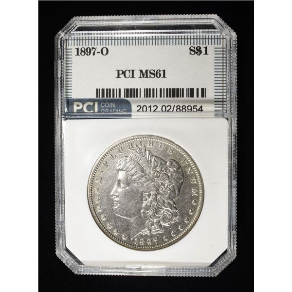 1897-O MORGAN DOLLAR PCI BU UNC
