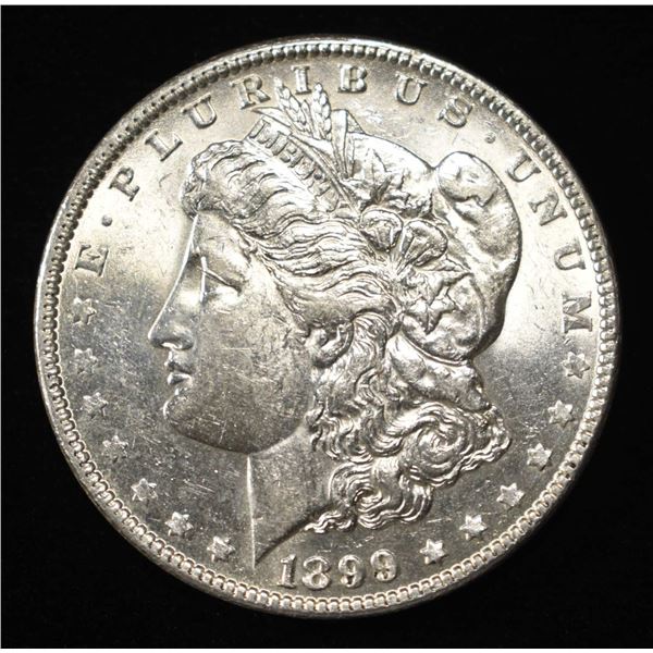1899-O MICRO O MORGAN DOLLAR AU/BU